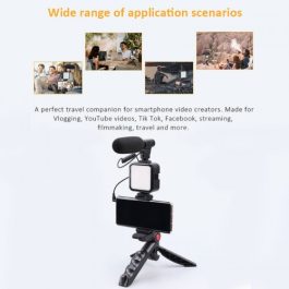 Multifunctional Professional Vlogging Kit With...