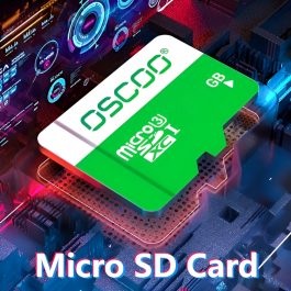 OSCOO Green Series High-Performance MicroSD Memory Cards (32GB, 64GB, 128GB)